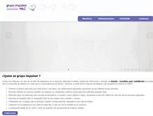 Tablet Screenshot of grupoimpulsor.com